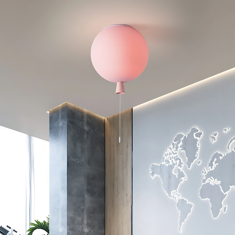 Lumière en ballon | Lampe de plafond LED ludique pour la chambre d'enfant