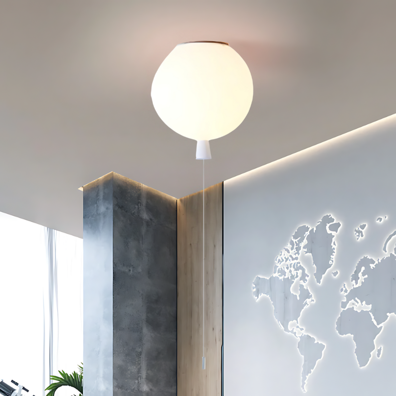 Lumière en ballon | Lampe de plafond LED ludique pour la chambre d'enfant