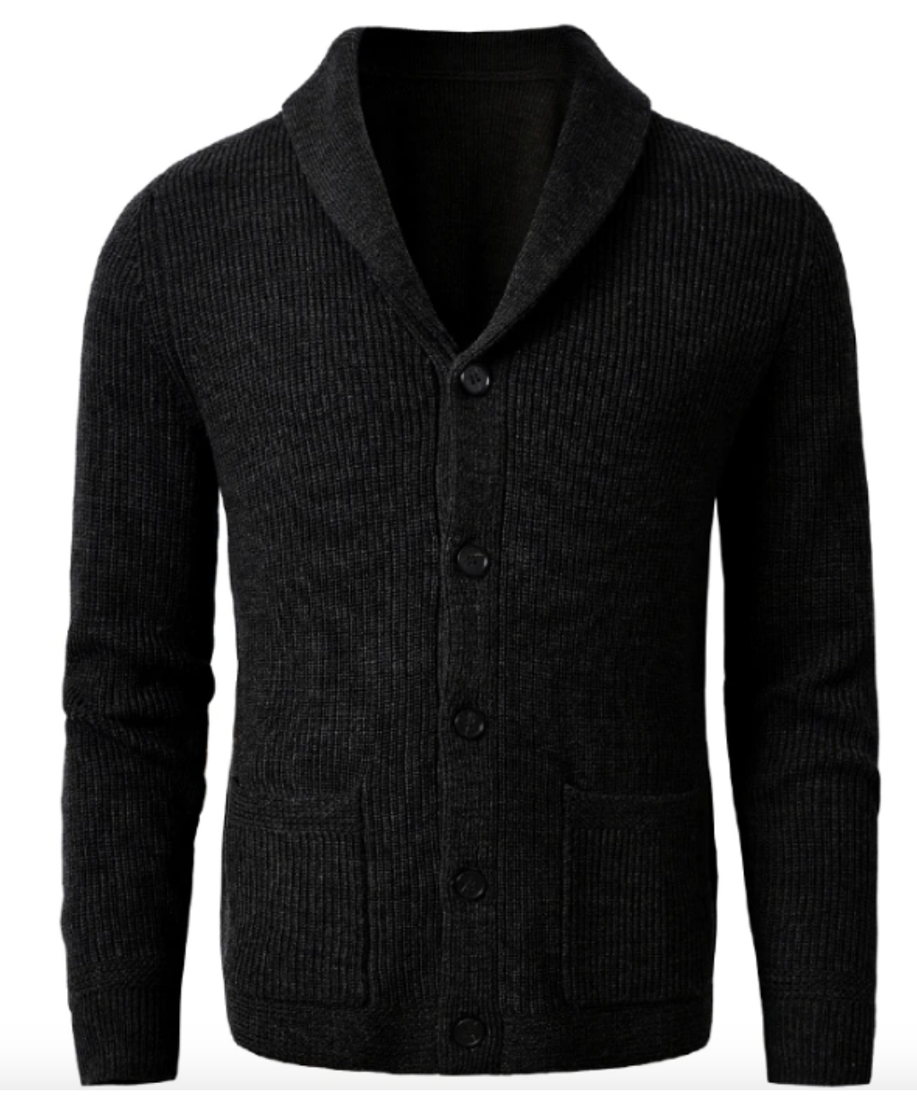 Cardigan Lodance en maille épaisse à col châle