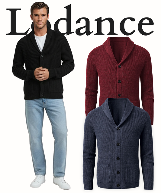 Cardigan Lodance en maille épaisse à col châle