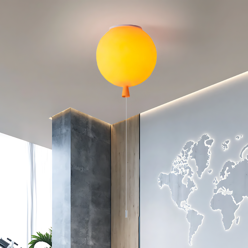 Lumière en ballon | Lampe de plafond LED ludique pour la chambre d'enfant