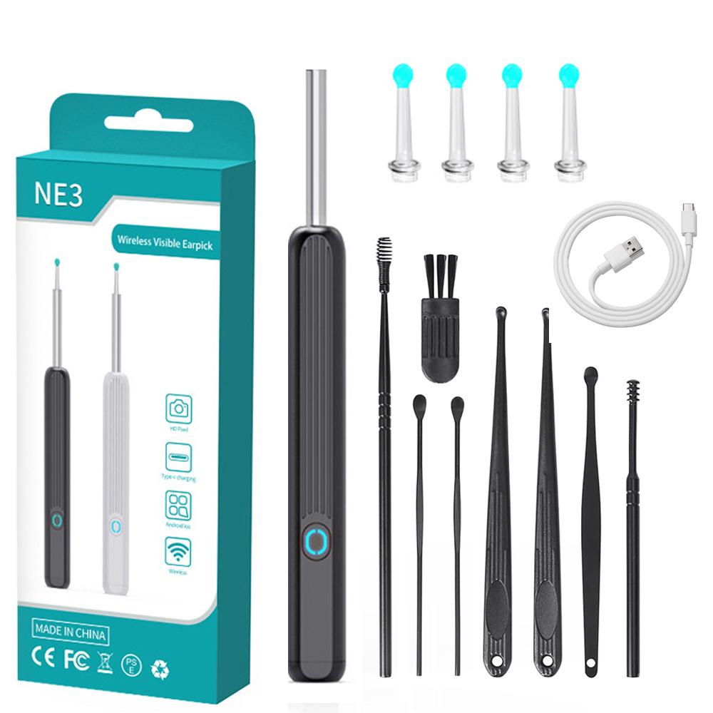 Nettoyant d’oreille avec caméra HD — Kit NK3 Pro