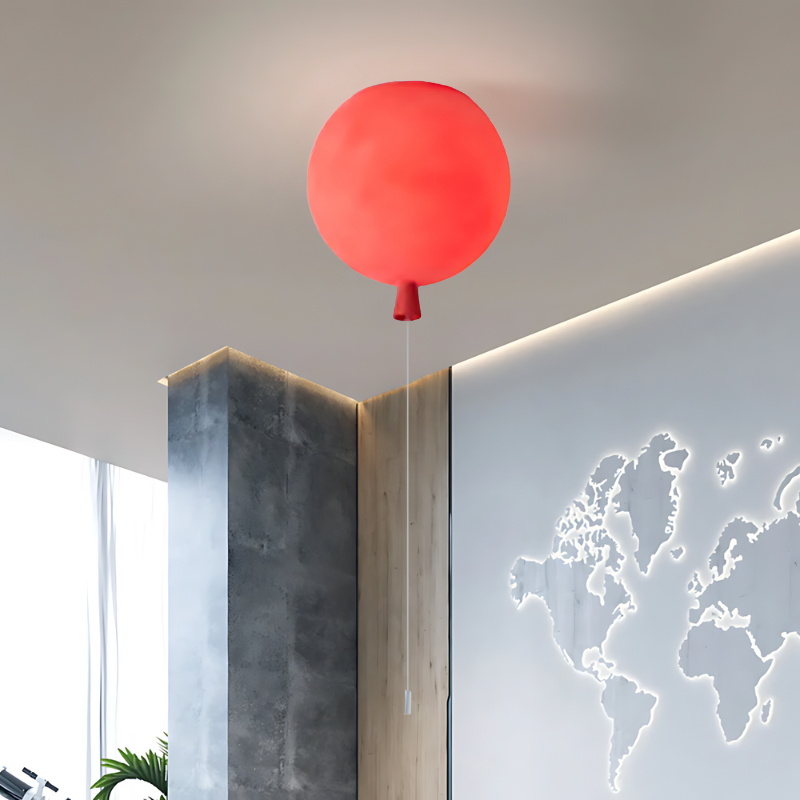 Lumière en ballon | Lampe de plafond LED ludique pour la chambre d'enfant