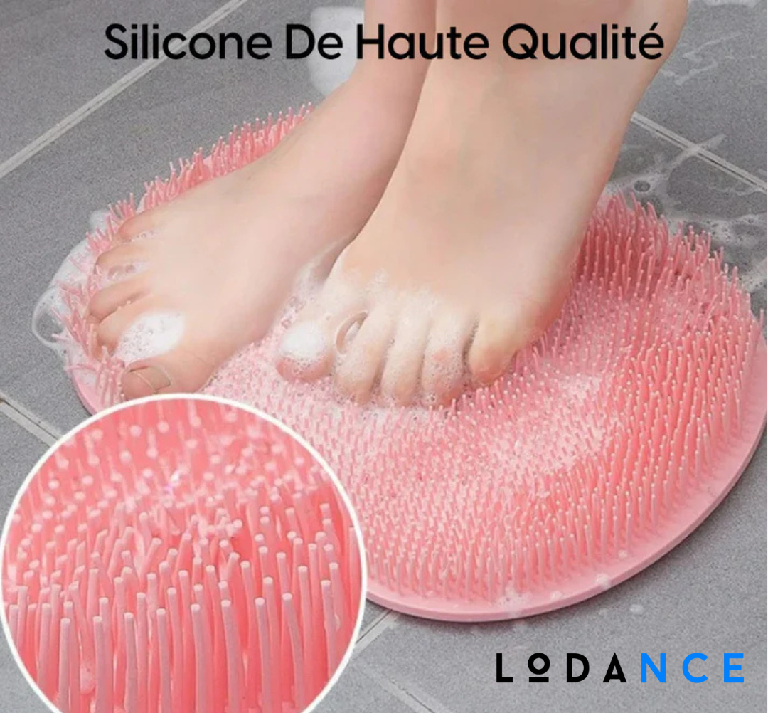 Tapis de Bain en Silicone — Antidérapant & Massant