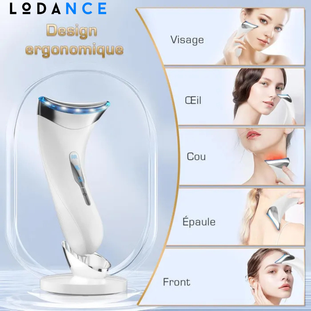 Appareil Beauté Visage & Cou – Raffermissant Anti-Rides & Double Menton