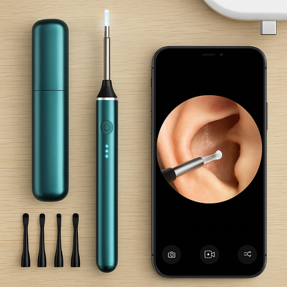 Nettoyant d’oreille avec caméra HD — Kit NK3 Pro