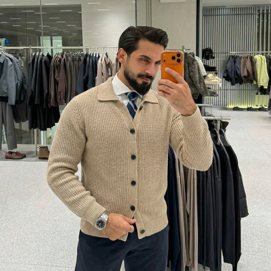 Cardigan Lodance Homme Élégant – Style Classique