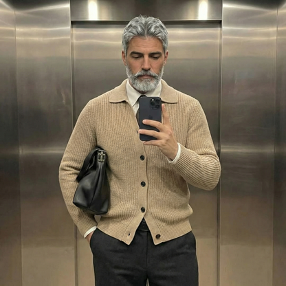 Cardigan Lodance Homme Élégant – Style Classique