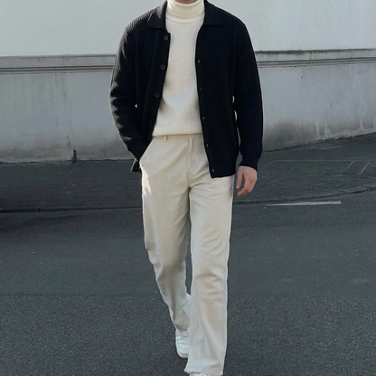 Cardigan Lodance Homme Élégant – Style Classique