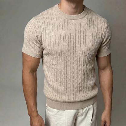 Lodance – T-shirt en maille torsadée premium