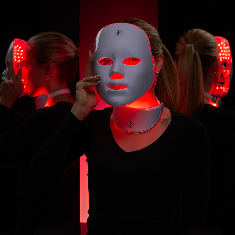 Masque de thérapie par lumière rouge – Masque de visage LED pour le rajeunissement de la peau et un teint éclatant - Lodance 