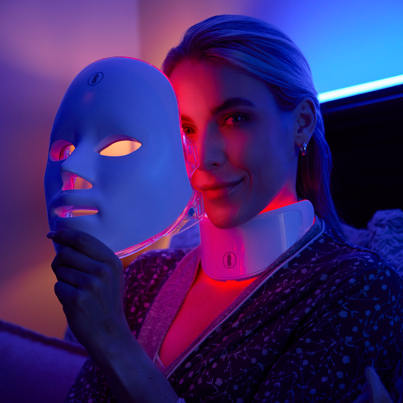 Masque de thérapie par lumière rouge – Masque de visage LED pour le rajeunissement de la peau et un teint éclatant - Lodance 